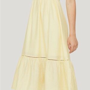 Lost + Wander Sunny Yellow Textured Top